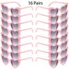 12/16 Pairs Per Set Heart Shaped Sunglasses Women Stylish Vintage Design Decor Sun Glasses Trendy Fashion Cute Outdoor Shades