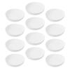 50 Pcs Disposable Paper Cup Lid Plastic Cups Coffee with for Lids Tea Covers Travel Mugs Drinks