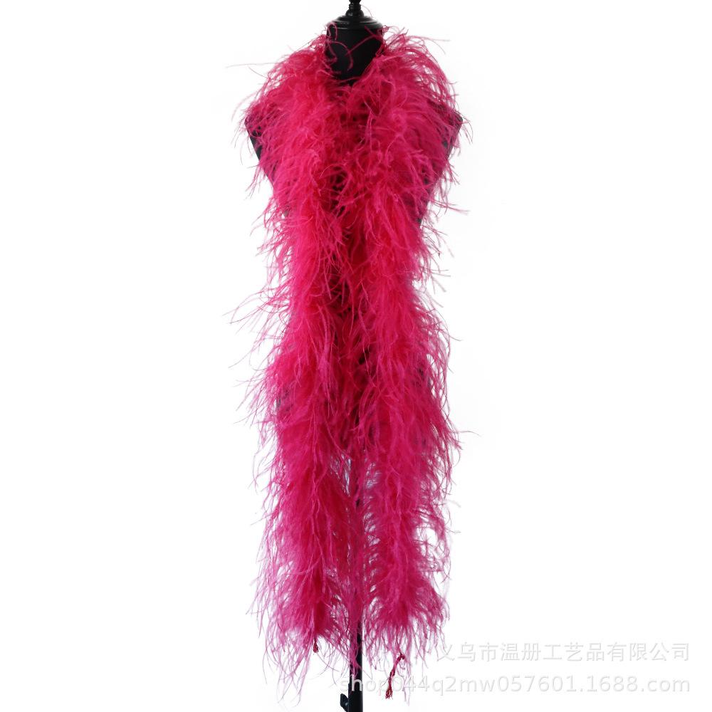 Feather Multi-Layer Can Be Ordered Ostrich Top Performance Dress Accessories Feather Scarf Clothing Accessories Handmade Design