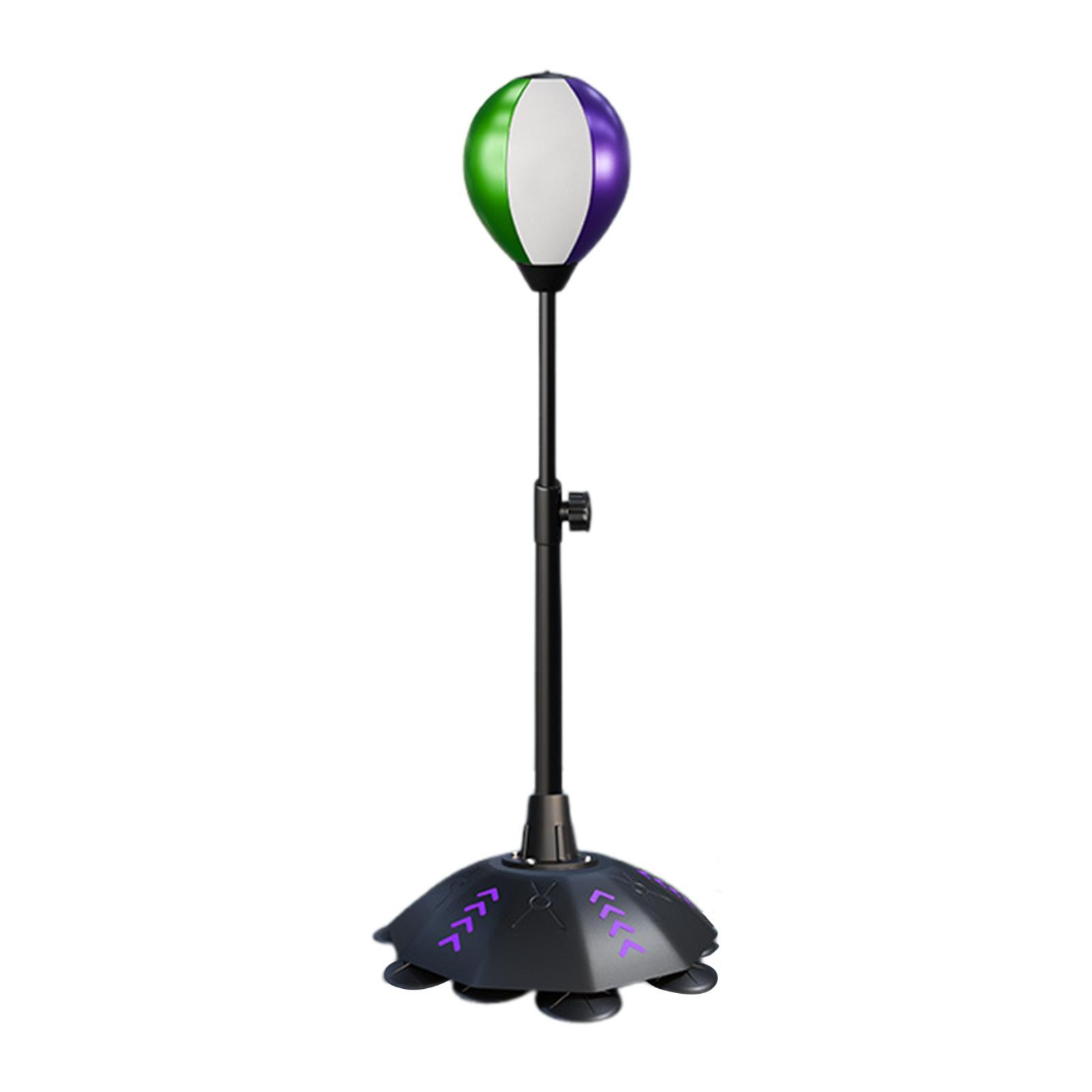 

Підлоговий боксерський мішок швидкісний мішок регульований швидкісний м яч мішок для ударів зі стійкою подарунок для вечірки для кікбоксингу домашніх тренувань підлітків спортзал