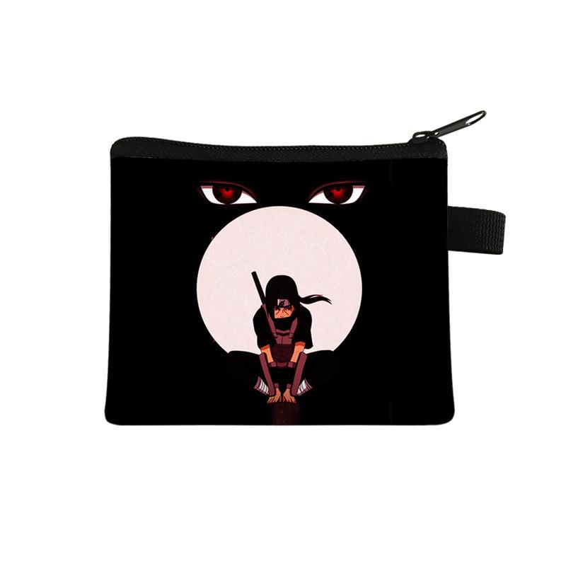 Cute Bag Naruto Children'S Change Bag, Male And Female Students' Simple Card Bag, Middle School Student Zipper Storage Bag Batch