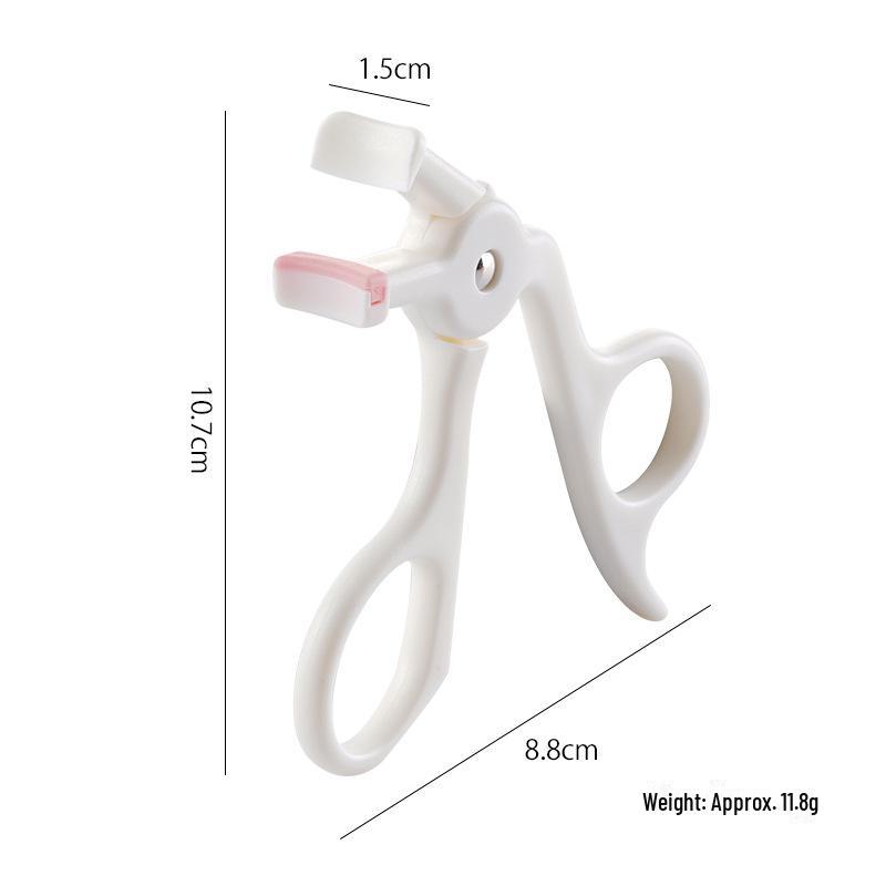 Wide Angle Portable Sunflower Eyelash Curler - Perfect for Beginners, Frame-Free Design, No Pinching