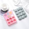 Flower Molds Silicone Daisy Flower Fondant Chocolate Molds Floral Sunflower Tulip Daisy Candy Baking Accessories Cake Tools