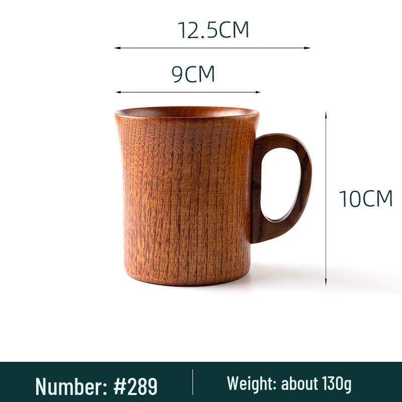 Sour Jujube Wood Big Belly Mug with Handle