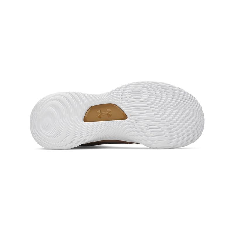 Under Armour Curry 4 Flotro Gentlemans Cut PE Sports Retro Shock Absorbing Breathable Lightweight Mid-Top Basketball Shoes 3028572-200