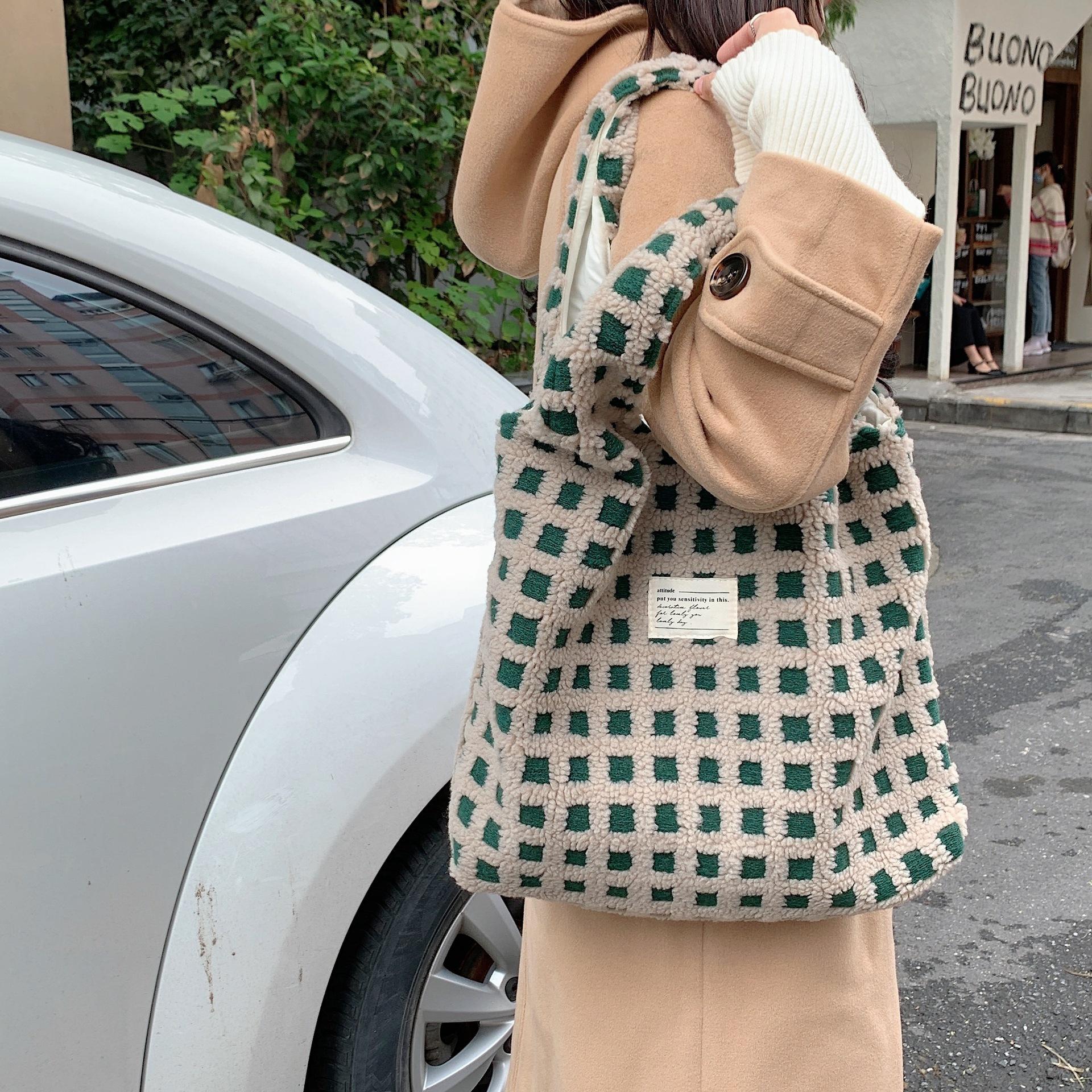 Newest Greiger Women Tote Shoulder Bag Large Capacity Commuter Shopping Bag Fashion Simple Versatile Handbags For Women