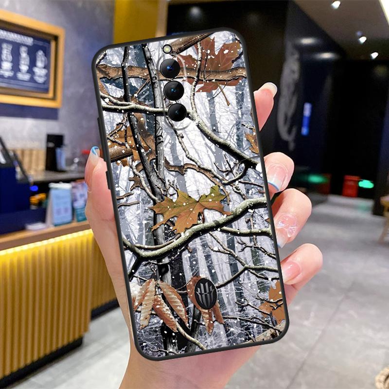 Camouflage Hunting Case For Nubia Red Magic 6S 7S Pro 6 7 8 9 10 Pro 5G 6R RedMagic 8S 9S 8 9 10 Pro Plus Cover