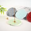 Cherry Blossom Ceramic Incense Holder - Flower-Shaped Multi-Color Stand