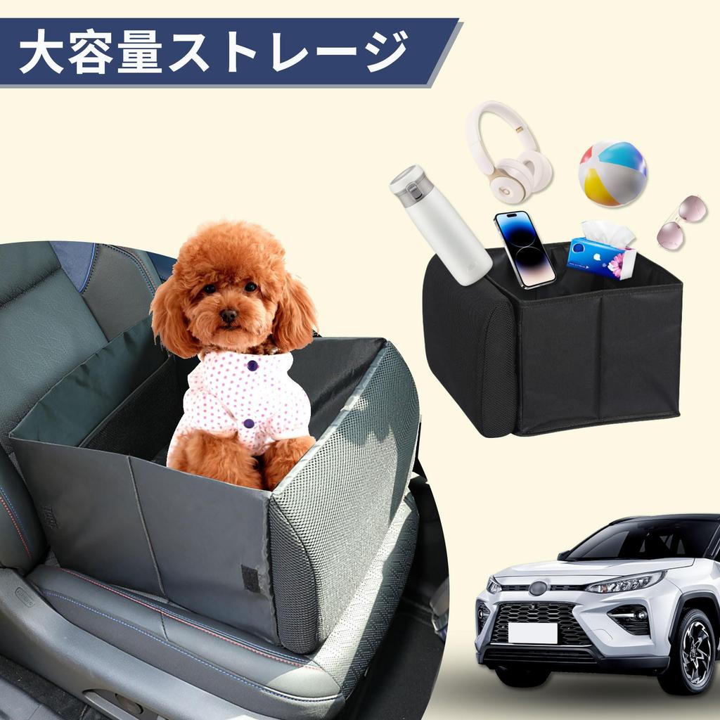 WAIZY Beifahrersitzbox Lendenwirbelstütze Autoaufbewahrung Groß Lendenwirbel Kompatibel mit mehreren Fahrzeugen und beinhaltet kompaktes Fallschutz-3-Wege-Kissen,