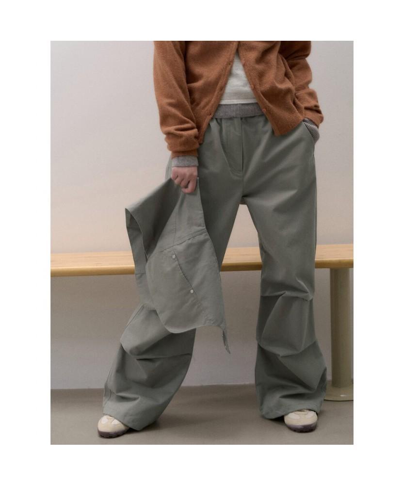 8seconds Cotton Modified Skirt Pants Gray