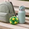 Portable Soccer Footbag for Kids, Soft Juggling Ball, Handmade Colorful Hacky Kick Balls for Backyard Beach