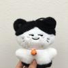 Stuffed Cat Doll Pendant Bell Cat Plush Pendant Doll Keyring Cat Plush Toy Keychain  Birthday Gifts