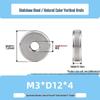 Stainless Steel M3/M6/M10 High-Strength Knurled Nut