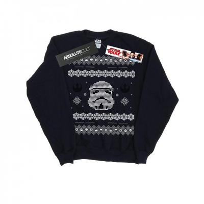 Stormtrooper Weihnachts-Fair-Isle-Sweatshirt für Herren
