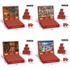 Puzzle Christmas 24 Day Countdown Advent Calendar Blind Box For Childrens Gift