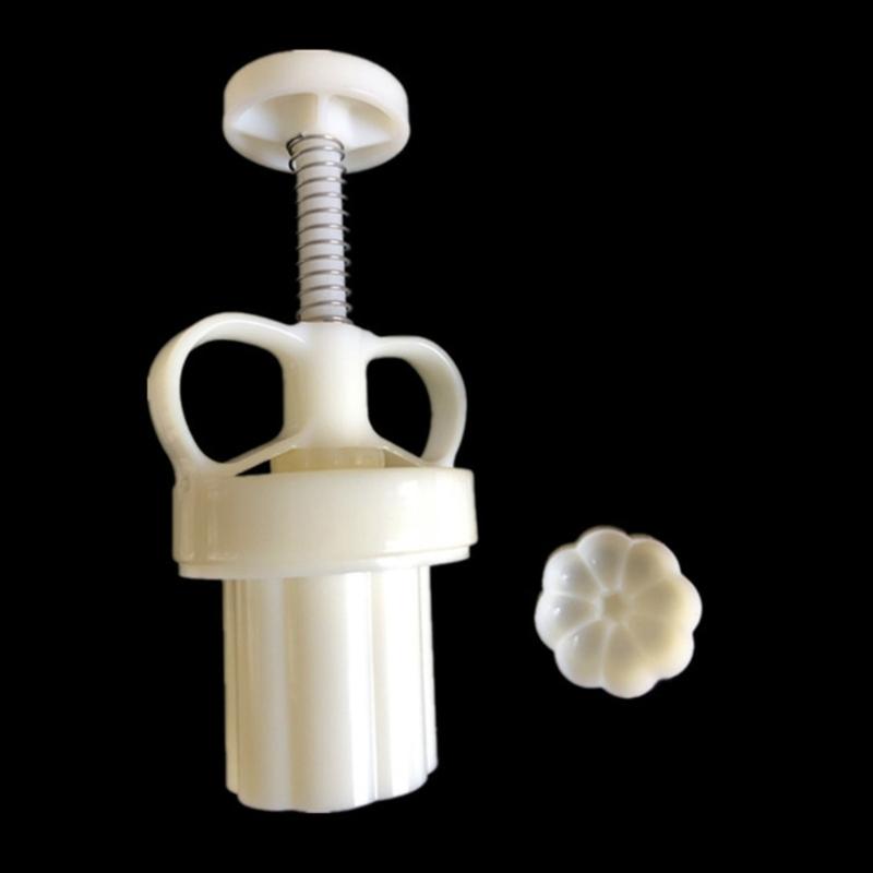 Mooncakes Molds Pumpkin Shape Stamps Hand Press Mungs Bean Cake Molds DIY Bakewares Plastic Material for DIY Bakings