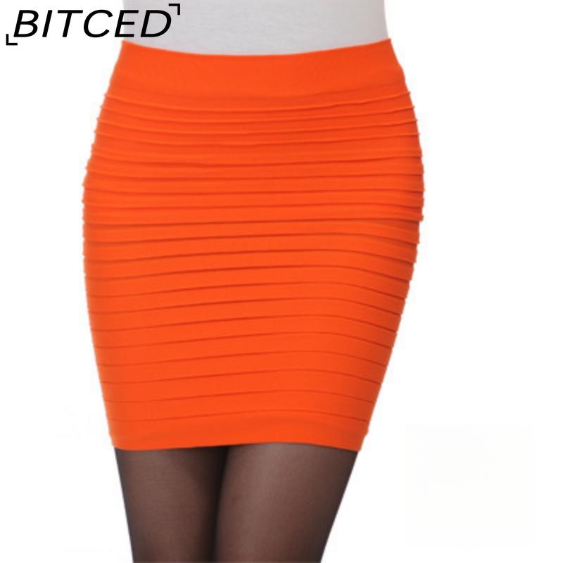 BITCED Women's Fashion Casual Solid Color Print Summer Spring Skirt Trousers&Pants