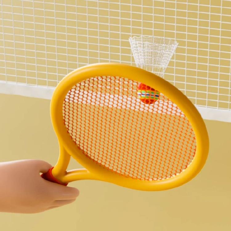 Barnvänlig Badmintonracket Sportlek Mjuk Boll För Inomhus Utomhusbruk Tennisboll