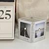 Mini Magnetische Bilderrahmen Acryl Acryl Kartenaufsteller Fotorahmen Aufbewahrung Foto