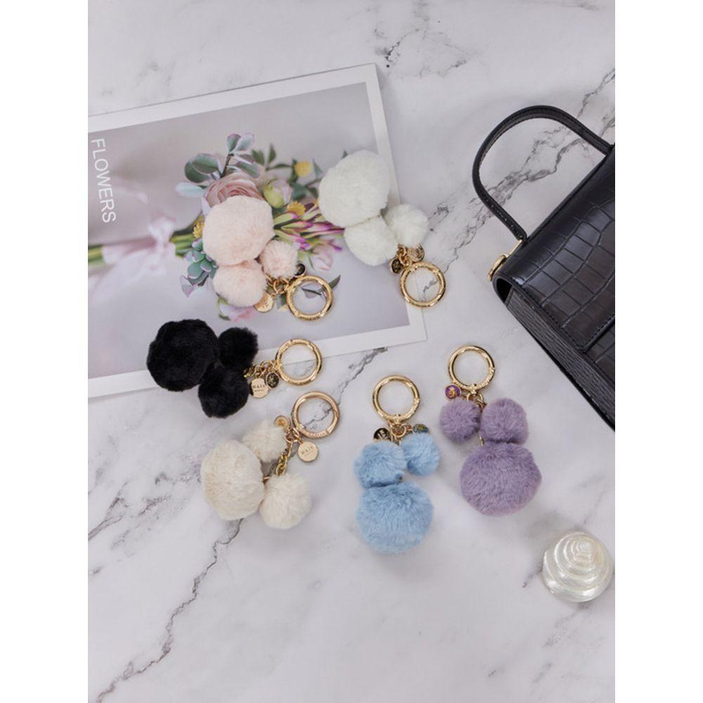 MAIA Fur Keyring B