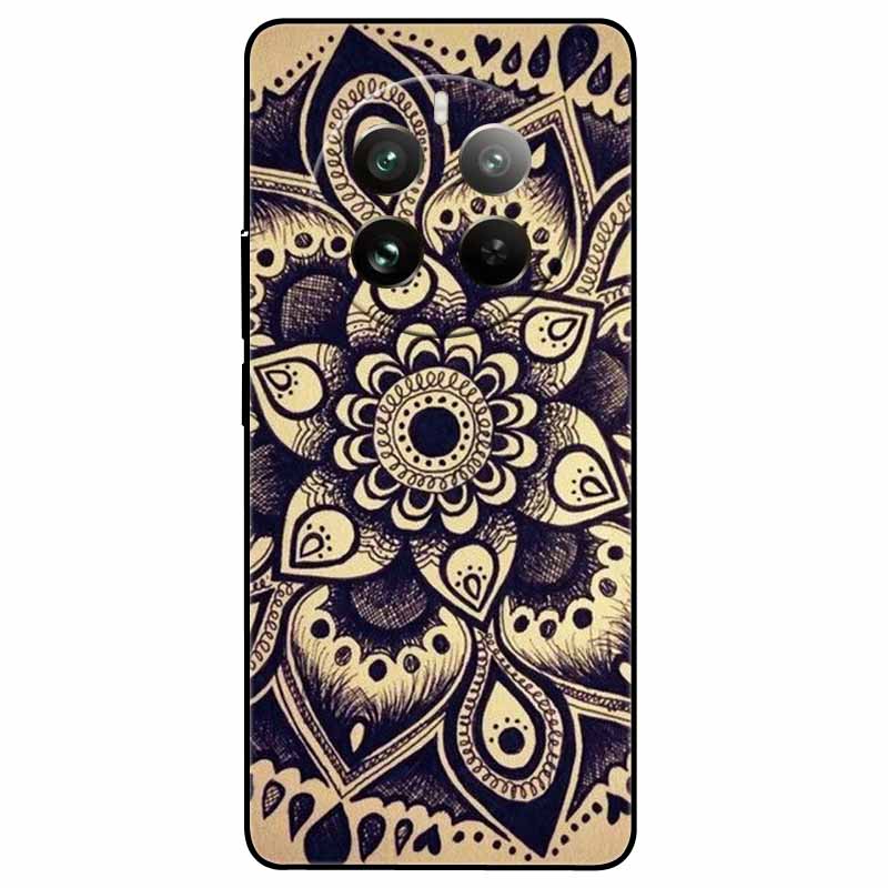 For Realme 12 Pro Plus Case Fashion Protective Silicone Pained TPU Coque for Realme 12 Pro 5G Cover Realme 12 Pro+ Lovely Fundas