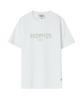 BROMPTON LONDON W Garden Lettering Half Sleeve T-Shirt - White (P262Wts133)