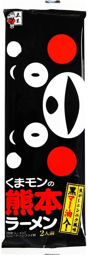 Itsuki Foods Kumamon Kumamoto Ramen Kumamoto Mokkosu Ramen Pieces Total 10 Pieces [Set Product] & (5 Each)