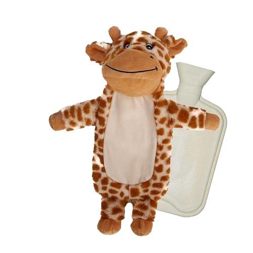 K Collection Giraffe 3D 750ml Hot Water Bottle And Cover