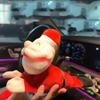 With Clap Circle Snowman Bracelet Plush Toy Santa Claus Elk Deer Doll Bracelet  Ornaments
