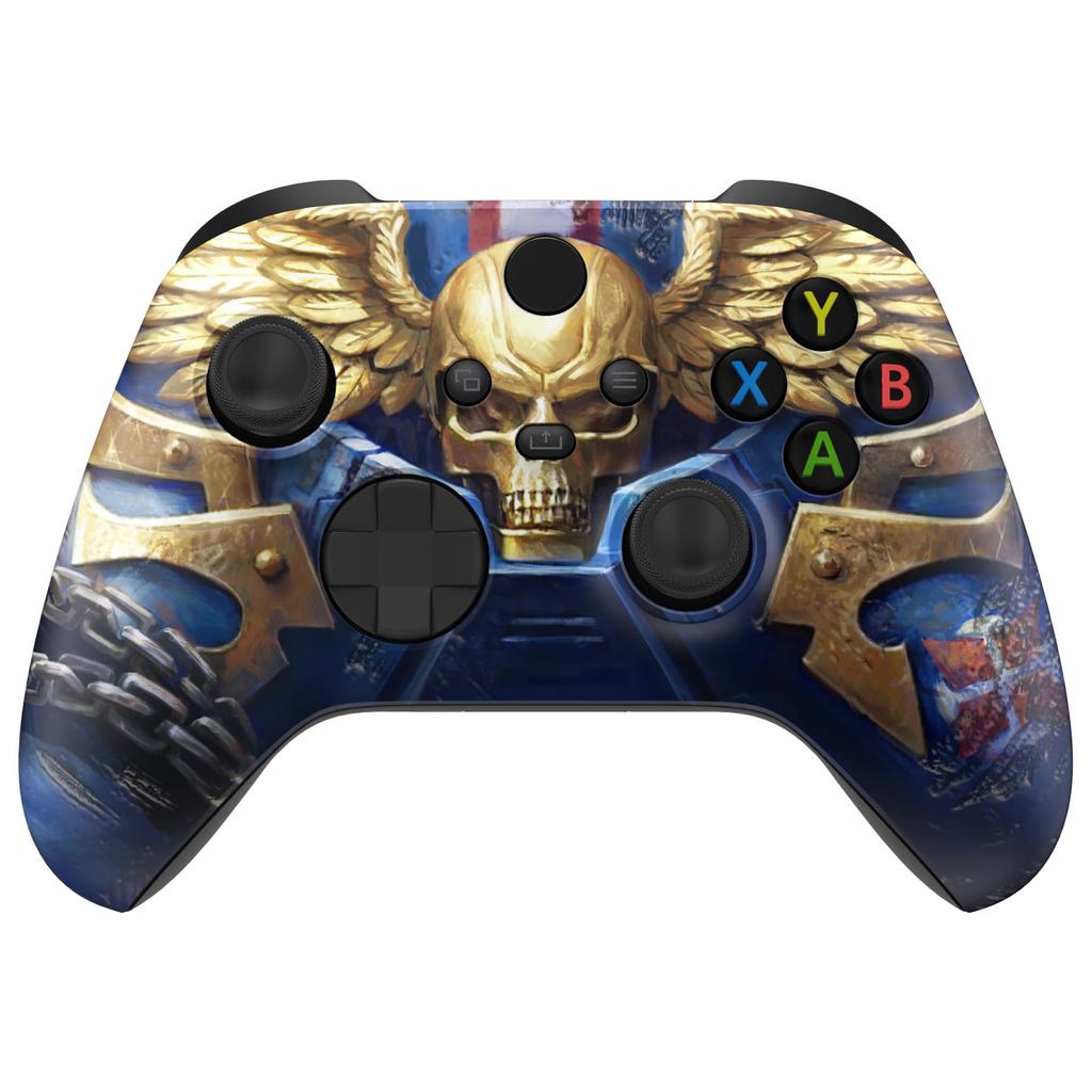 Custom Front Housing Shell for Xbox Series Featuring a Heavy Cover Faceplate for Xbox Series and Xbox Core Not eXtremeRate's X/S, Horror-inspired