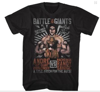 Andre The Giant Versus Match Adult Short-Sleeve T-Shirt