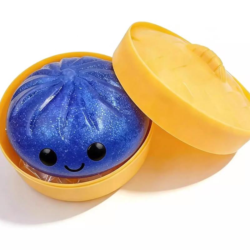 Simulation Flash Dumpling Pressure Ball Slow Rebound Soft Pinch Decompression Office Home Decorat Children Adults Birthday Gifts