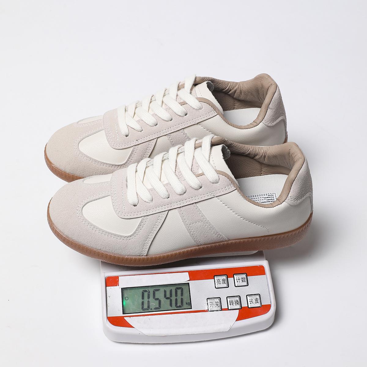 

Fashion Aphixta 2025 Classic Woman Casual Shoes Beige Lace Up White Shoes Light Weight School Student Shoes Big Size 44 Sport Footwear 35 бежевый