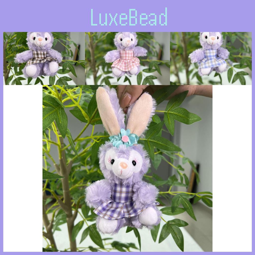 Starry Sweet Rabbit Plush Doll Keychain Fluffy Soft Toy Great Gift Idea