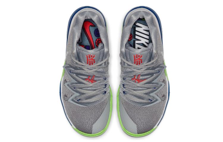 Nike Kyrie 5 Wolf Grey Lime Blast PS AQ2458-099