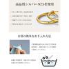 [ChicSilver] hoop earrings ladies gold k18 gold ring earrings simple Larger 15mm accessories