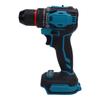 Impact Drill Bare Tool 10mm Bit Diameter 2 Speeds 180N.m 2200rpm Multifunctional Power Driver Bare Tool for Household