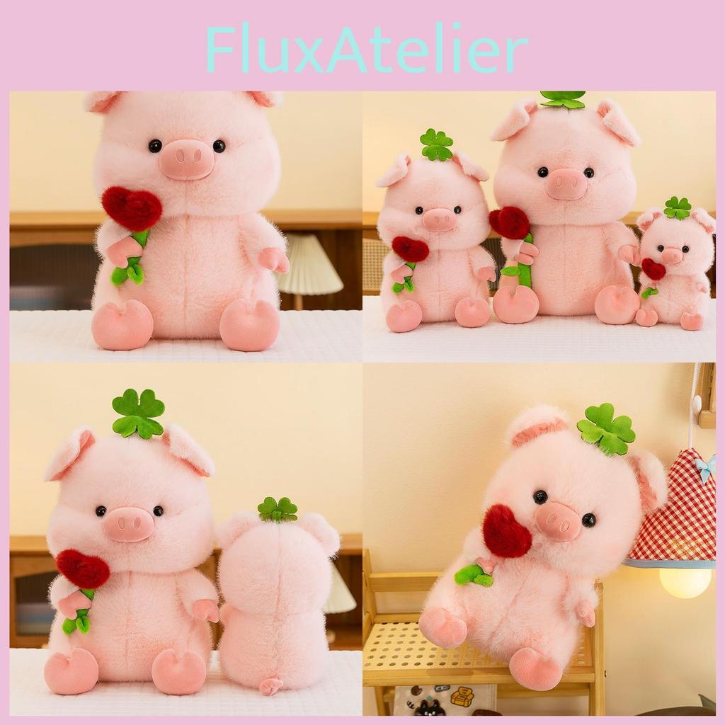 Plush Pig Doll With Butterfly Bow For Kids Sleep Comfort Kids Bedroom Decor