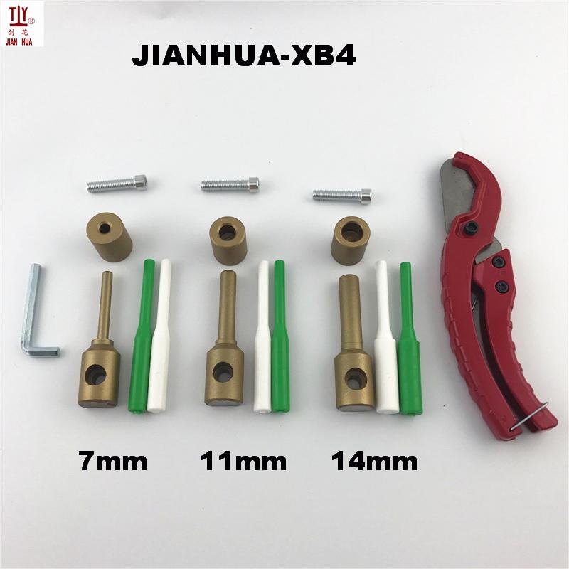 7/11/14mm Plumbing Repair Tools Plastic PPR Repairing Die Heads Welder Tool Accessories Welding Water Pipes PPR Pipe Repaired