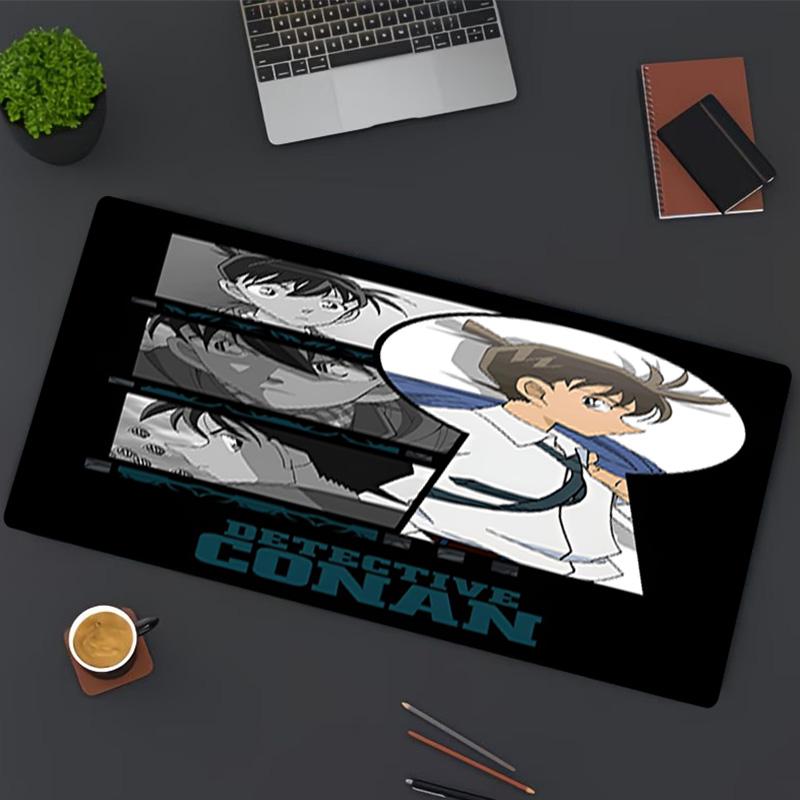Detective Conan Print Mouse Pad, for Keyboard Pad Laptop PC Mat for Office Home Use, Desk Decor, Perfect Birthday Gift for Gamers