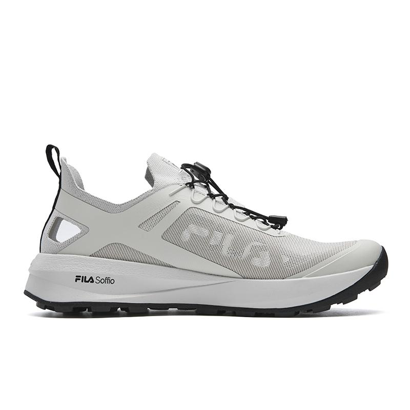 Fila Cushioning Abrasion Resistant Lightweight Breathable Slip Resistant Outdoor Shoes Men's Lunar Gray A12M621118FMS
