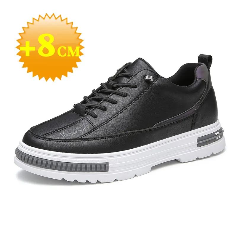 Fashion SYTK High quality Heightening Shoes Elevator Shoes Height Increase Shoes Men Insole Sneakers Sport Footwear