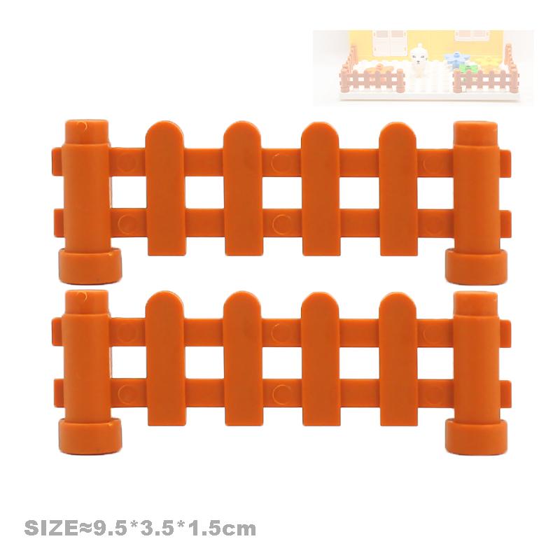 Große Bausteine Haus Zubehörteile Dach Fenster Wand Konstruktion Zusammenbauen Duplo Steine Lernspielzeug für Kinder Geschenk