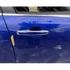 For Jaguar F-PACE FPace 2016 2017 2018   Car Styling Cover Detector Inner Stick Frame Trim ABS Door Handle 8pcs