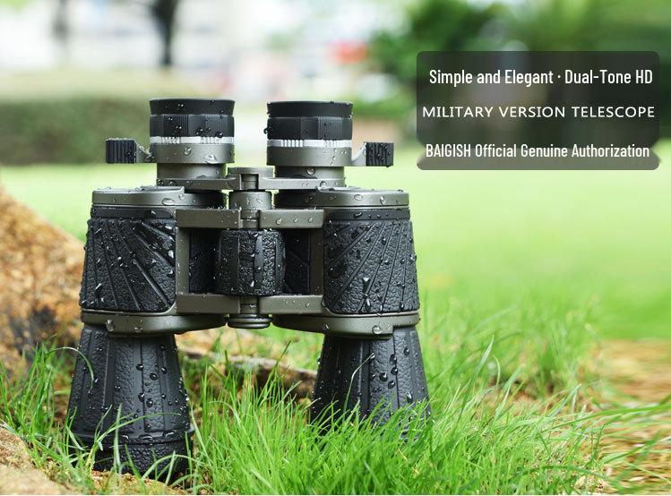 Begos 10X50 HD Adult Binoculars: High Magnification, Low-Light Night Vision for Outdoor Use