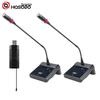 Professional Wireless Desktop Dual Gooseneck Conference Microphone (CN Version)