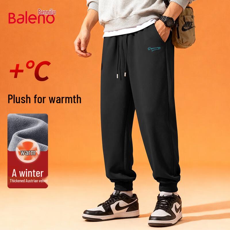 

Baleno Men s Fleece Lined Jogger Pants 2XL