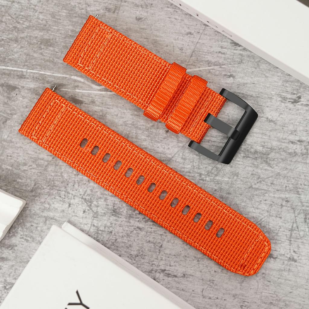 Bracelet de remplacement 20 mm pour Samsung Galaxy Watch7 44 mm/40 mm/FE 40 mm/Watch6 40 mm/44 mm Bracelet de montre tressé en nylon