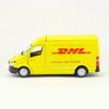 1/36 Benz DHL Express Delivery Truck Model Toy Sprinter MPV Business Vehicle Alloy Diecast Static Simulation Model for Boy Gifts