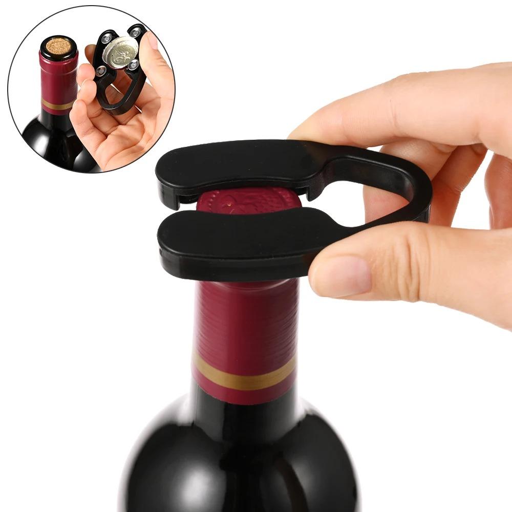 Bottle Foil Cutter Sharp Wine Foil Remover Ergonomic Design Removes Foil Top Bottle Opener Accessory Kitchen Accessories